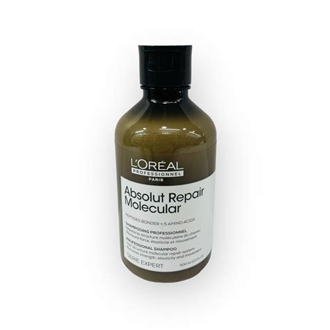 Loreal Shampoo Absolut Repair Molecular 300 Ml Distribuidora Boussiere