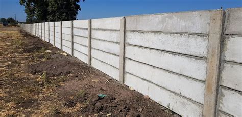 Modular RCC Precast Readymade Compound Wall At Rs 55 Sq Ft Rcc