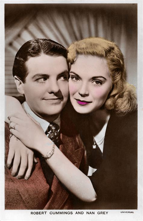 Robert Cummings And Nan Grey In Three Smart Girls Grow Up 1939 A