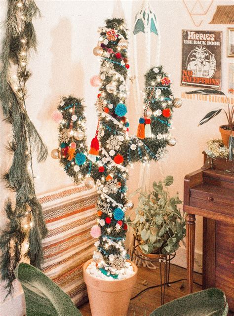 DIY Cactus Christmas Tree