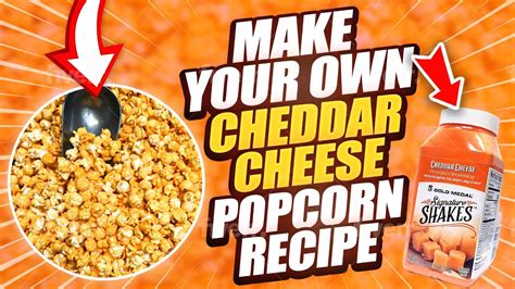 Cheddar Cheese Popcorn Recipe In The Kettle Corn Machine Youtube