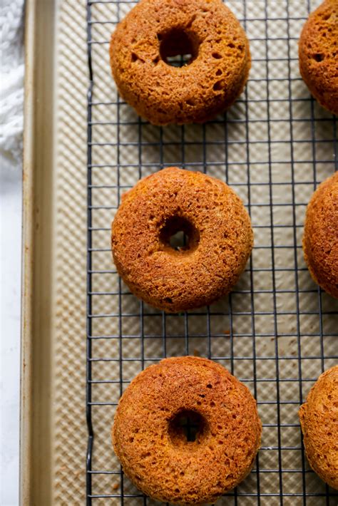 Pumpkin Donuts With Maple Bourbon Glaze Yes To Yolks