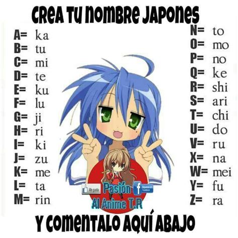 Descubre Tu Nombre En Japones Anime Amino