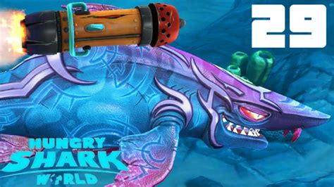 Hungry Shark World Gameplay Walkthrough Part 29 Baldr Shark Youtube