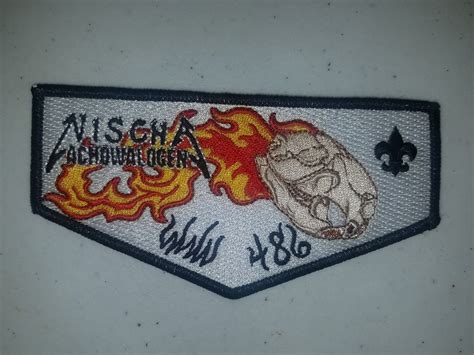 Boy Scout OA Lodge 486 Nischa Achowalogen Ordeal Flap EBay