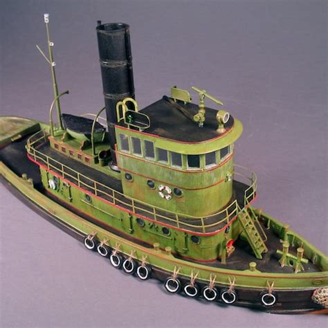 Ho 187 Scale 68 Steam Freighter Kit Waterline Hull For Etsy