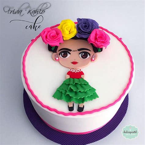 Torta Frida Kahlo Medellín Decorated Cake by CakesDecor