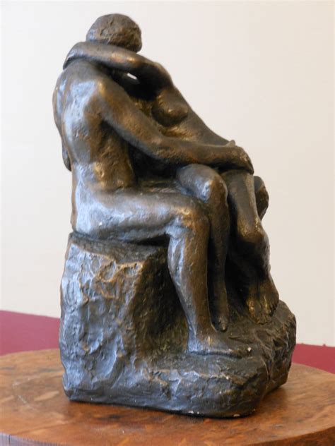 Vintage Austin Productions Sculpture Rodin S The Kiss