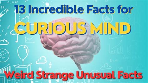 13 Amazing Science Facts For Curious Mind General Knowledge Weird