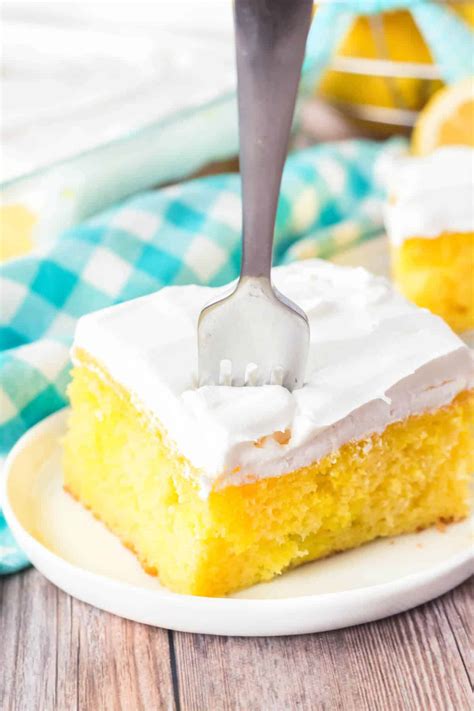 Lemon Poke Cake Mama Loves Food