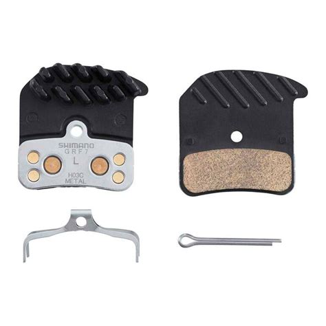 Shimano H03C MF Metallic Disc Brake Pads W Fin WestShore Bicycles