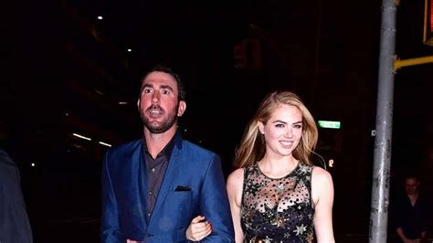 Kate Upton Ass Out In NYC See Through Dress With MLB Fiance