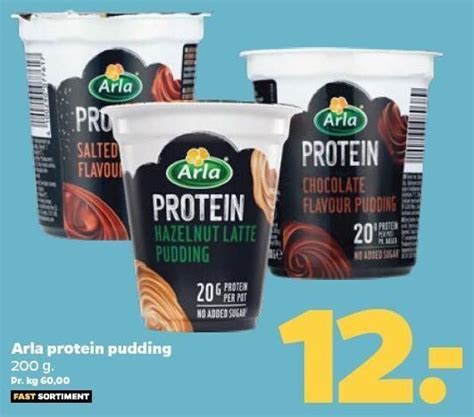 Arla Protein Pudding Tilbud Hos Netto