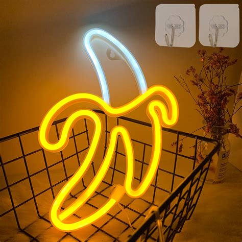 Buy Enuoli Banana Neon Signs Led Neon Lights Art Lights Wall Decorative