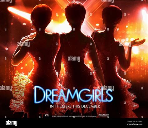 MOVIE POSTER, DREAMGIRLS, 2006 Stock Photo - Alamy