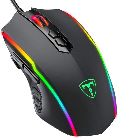 PICTEK Gaming Mouse Wired Ergonomic Game USB PC Computer Mice 12000 DPI | ubicaciondepersonas ...