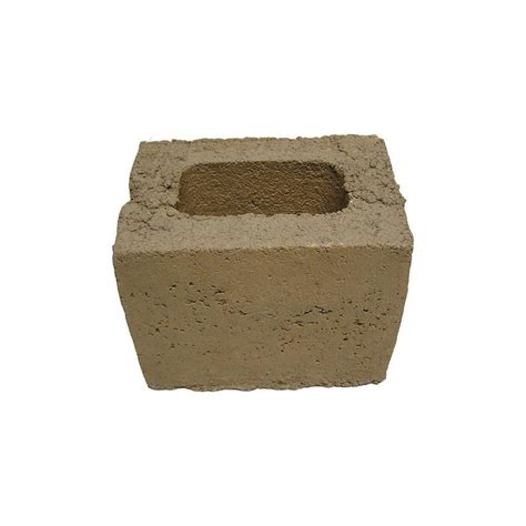 Quikrete Standard Cored Concrete Block Common 6 In X 6 In X 8 In