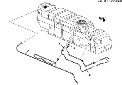 Visual Guide Fuel Line Diagram For 1999 Chevy Silverado