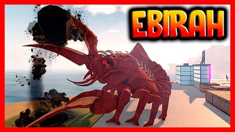 Roblox Kaiju Universe Ebirah Showcase Youtube