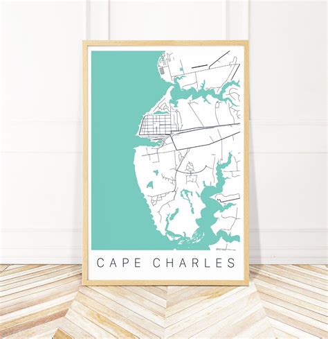 Map Of Cape Charles Va