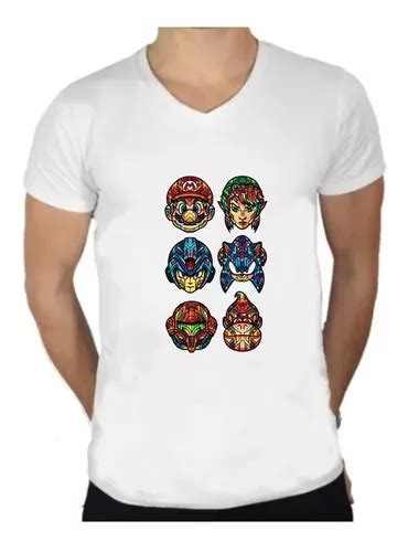 Polera Hombre Mario Bros E11 Cuotas sin interés