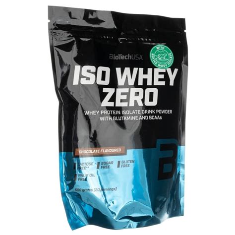 Biotech Usa Iso Whey Zero Bia Ko O Smaku Czekoladowym G