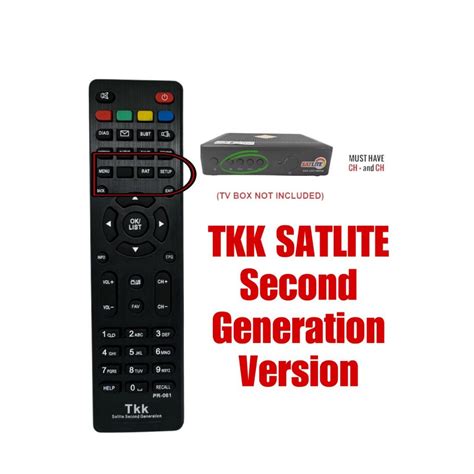 Satlite Second Generation Or Version Remote Shopee Philippines