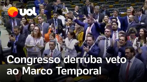 Marco Temporal Congresso Derruba Veto De Lula Para Demarca O De