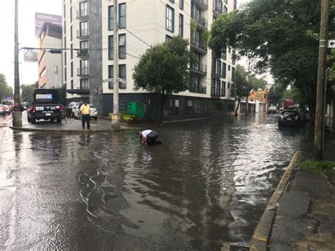 Inundaciones Lluvias Cdmx Se Reportan Fuertes Lluvias En La Cdmx