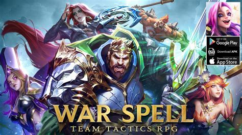 War Spell Team Tactics Rpg Gameplay Android Ios Apk