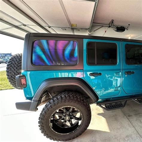 Make Your Own Custom Jeep Window Cling Decals - Back Window Pair