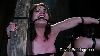 Strapped To A Post Babe Pussy Toyed XNXX