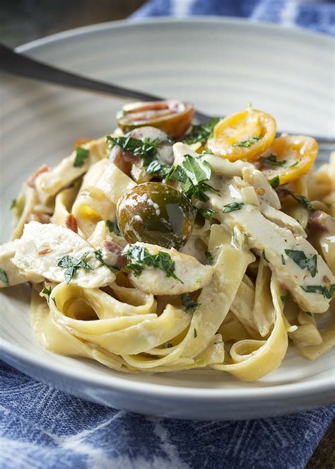 creamy chicken fettuccine recipe - setkab.com