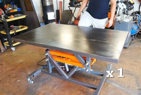 BangShift.com DIY Shop Tools: Building A Hydraulic Lift Table From ...