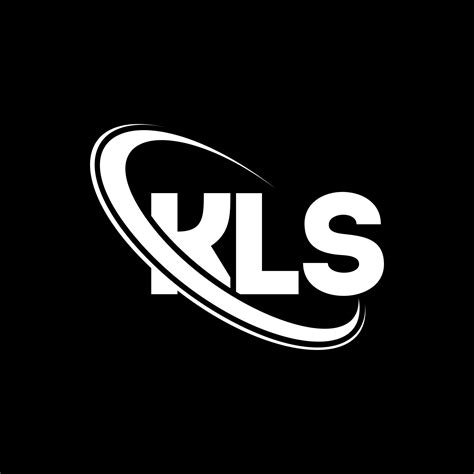 Logotipo De Kls Letra Kls Diseño Del Logotipo De La Letra Kls