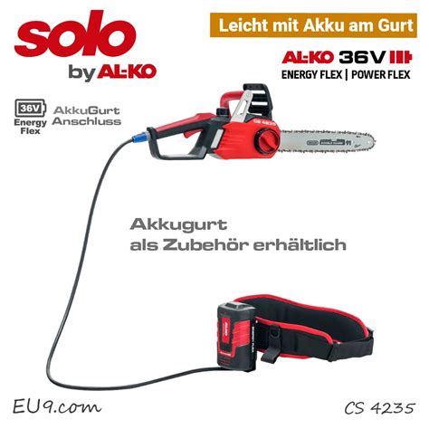 SOLO SC 4235 25 Akku Kettensäge EnergyFlex PowerFlex