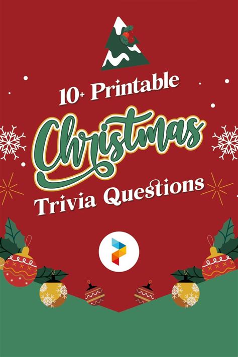 15 Best Printable Christmas Trivia Questions Christmas Trivia