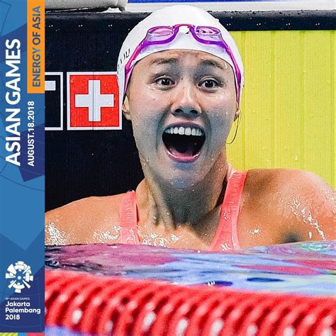 World Record For Xiang Liu As China Reign In Asian Games Swimming