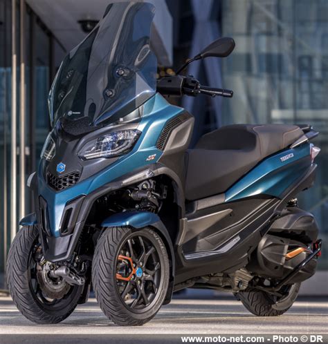 Scooter Essai MP3 530 hpe Exclusive Piaggio remodèle son best seller