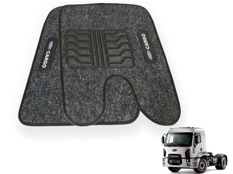 Tapete carpet personalizado ford cargo atÉ 2011 marca produto Tapete