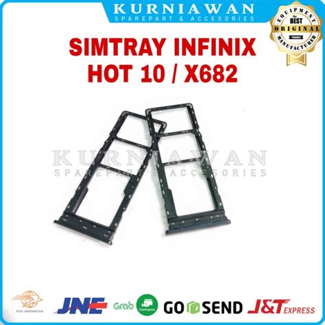 Simtray Infinix Hot 10x682 Sim Card Holder Tray Slot Simcard Holder Shopee Philippines