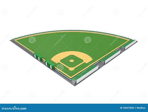 Baseball Field Icon, Icon Cartoon | CartoonDealer.com #88303095