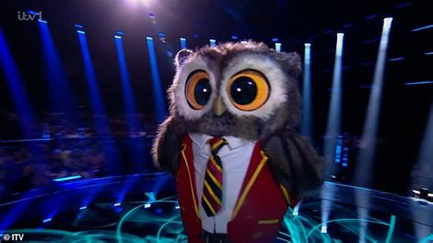 The Masked Singer Uk S Owl Is Unveiled As Tv Icon Leaving Viewers