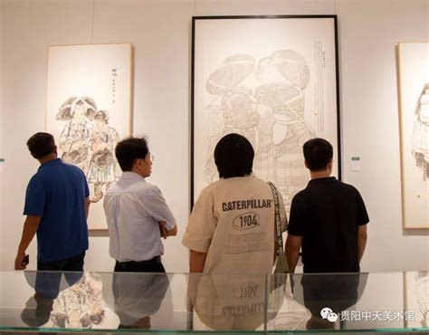 2022年贵州省高校美术名师推介展 段磊 中国画作品展在中天美术馆开幕六盘水cmx展览