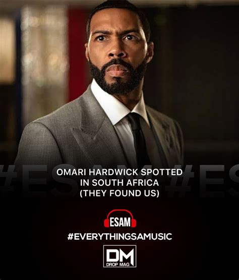 Everything SA Music | Omari Hardwick spotted in South Africa 🇿🇦 What