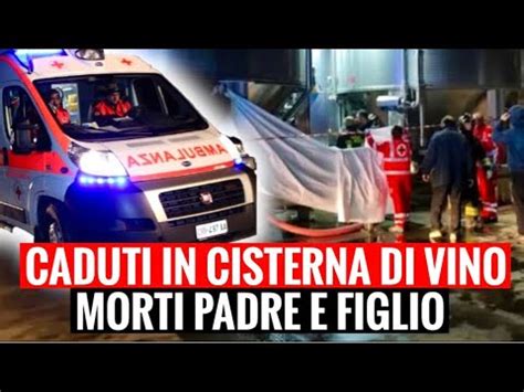 Padre E Figlio Cadono In Una Cisterna Di Vino Morti Per Le Esalazioni