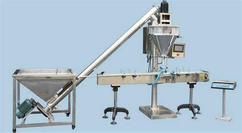 Auger Metering Filling Packing Machine Semi Automatic For Powder Milk