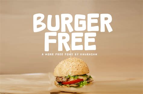 Burger Free Font | dafont.com