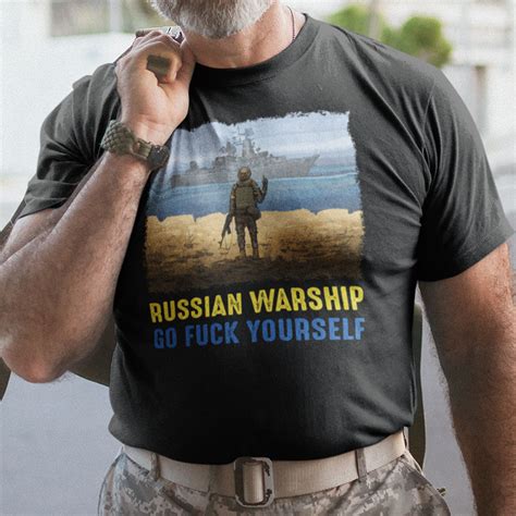 Russian Warship Go Fuck Yourself Shirt TrendyCrafted