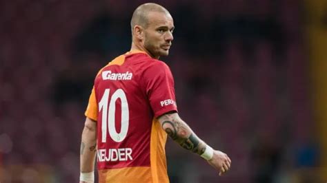 Wesley Sneijder Hollanda Bas N Nda Galatasaray N Eski Y Ld Z N N